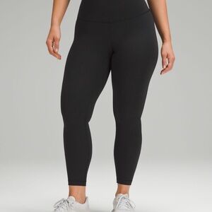 EUC Lululemon Women’s Wunder Train Contour Fit High-Rise Tight 25”- Black- Sz 10